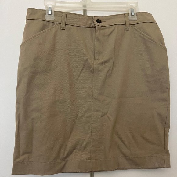 Dickies Beige Tan Woman's Skirt - Picture 1 of 2